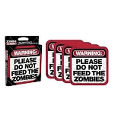 Click to get Do Not Feed the Zombies 4 piece Coaster Set