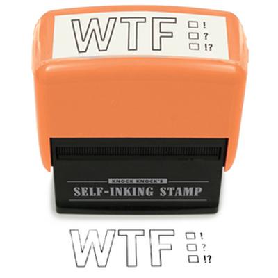 Click to get WTF Rubber Stamp