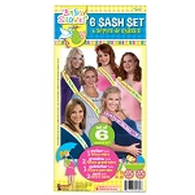 Click to get Baby Shower Sash Set 6 Pieces