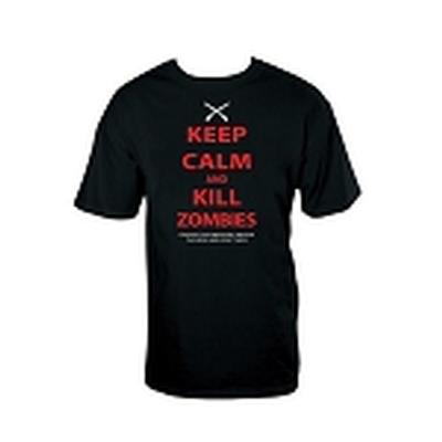 Click to get Keep Calm Kill Zombies TShirt