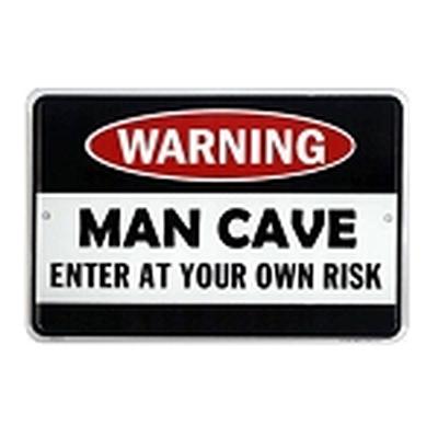 Click to get Man Cave  Enter At Your Own Risk Tin Sign