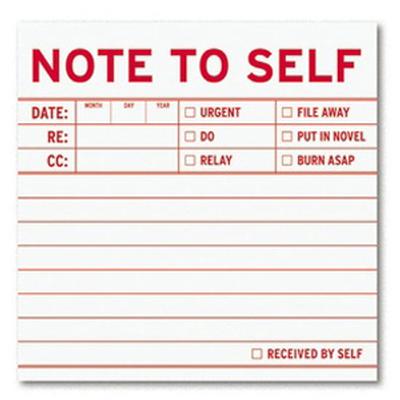 Click to get Note To Self Sticky Notes
