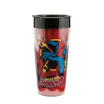 Click to get SpiderMan 16 oz Plastic Travel Mug
