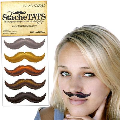 Click to get Stache Tats The Natural Temporary Mustache Tattoos