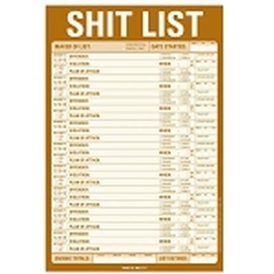Click to get Shit List Pad