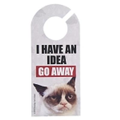 Click to get Grumpy Cat Door Hanger I Have An Idea