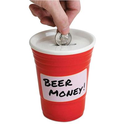 Click to get Red Cup Beer Money Coin Bank