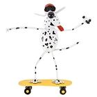 Dog on a Skateboard Magnet Skateboard Dog