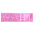 Bendable Keyboard, Pink