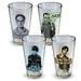 Big Bang Theory Character Glass Set