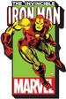 Marvel - Iron Man w/ Logo Funky Chunky Magnet