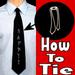 How To Tie A Tie Tie