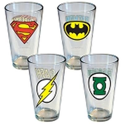 Click to get DC Comics Insignia Pint Glasses 4 Pack