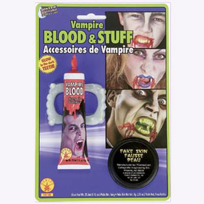Click to get Vampire Teeth Blood and Skin Makeup Kit