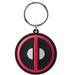 Deadpool Logo PVC Keychain