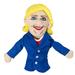 Hillary Clinton Finger Puppet